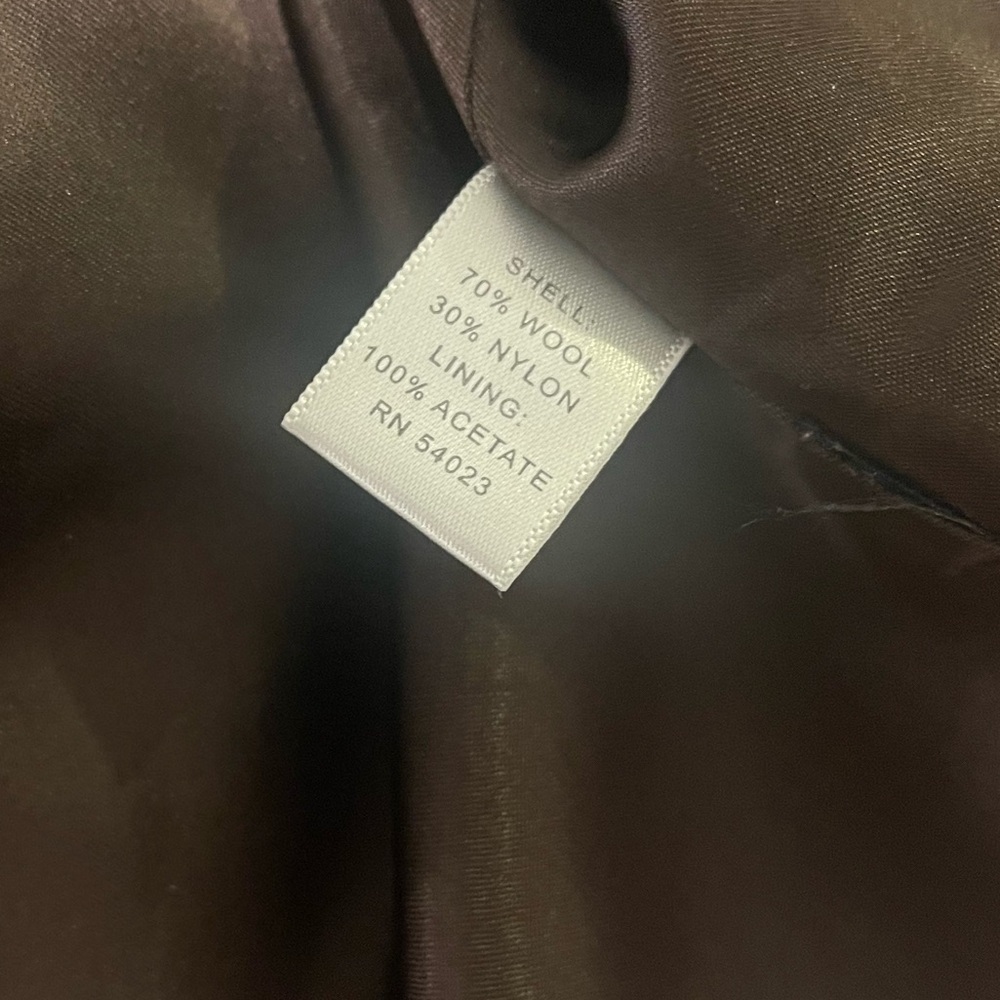 Banana Republic Women’s Tweed Wool blend Coat M - Picture 7 of 7